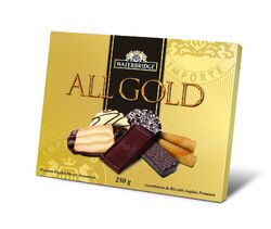 All Gold Assorted Cookie Box 250g #10304