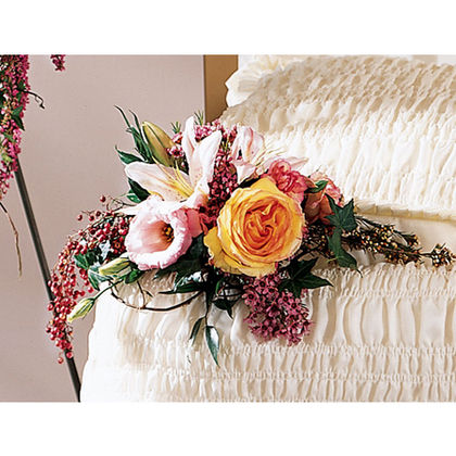 Sweetly Rest Casket Adornment