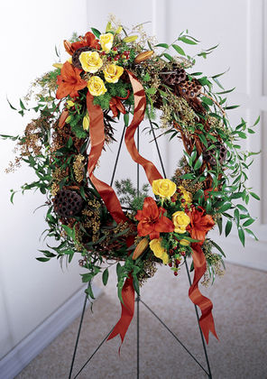 Flourishing Garden Wreath