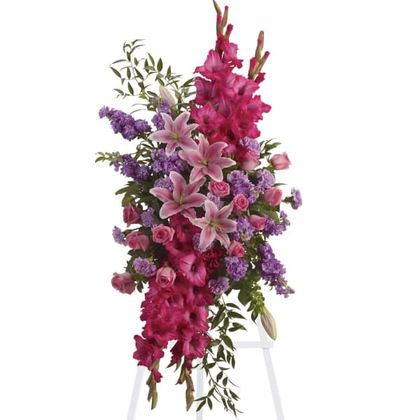Exquisitely Fresh sympathy Flowers Spray