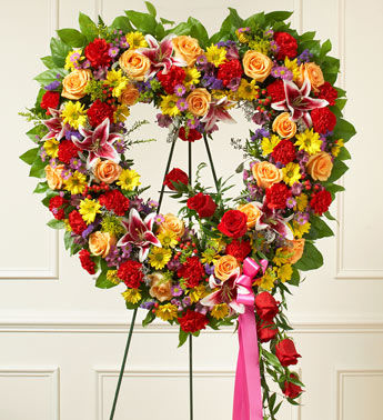 Ravishing Heart Wreath