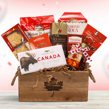 Canadian Maple Cookie Chocolate Gift Box