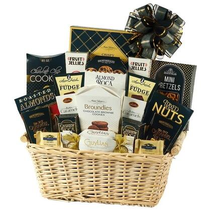 Chocolate Cookie and Nut Lovers Gift Basket